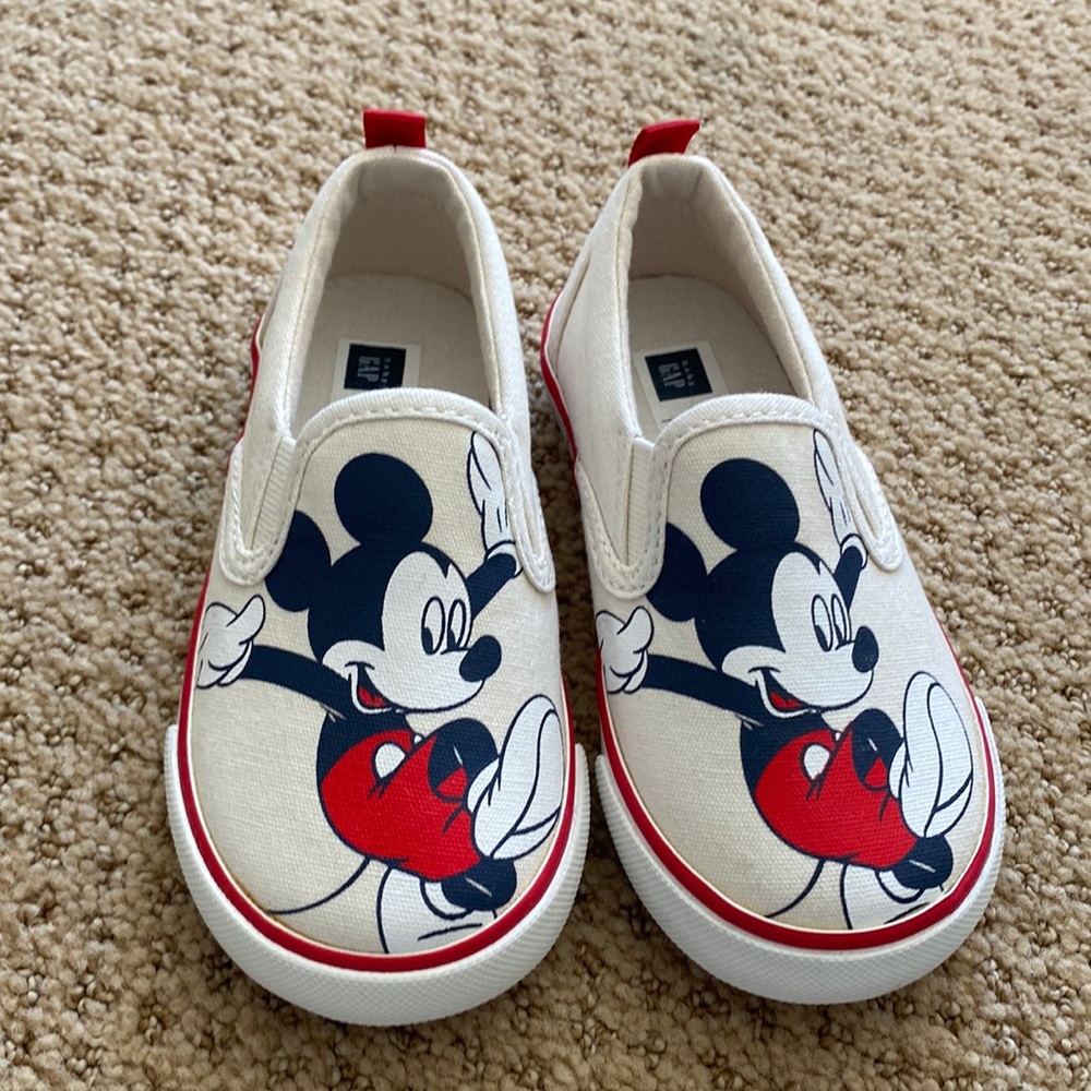 Gap Disney collaboration Mickey shoes